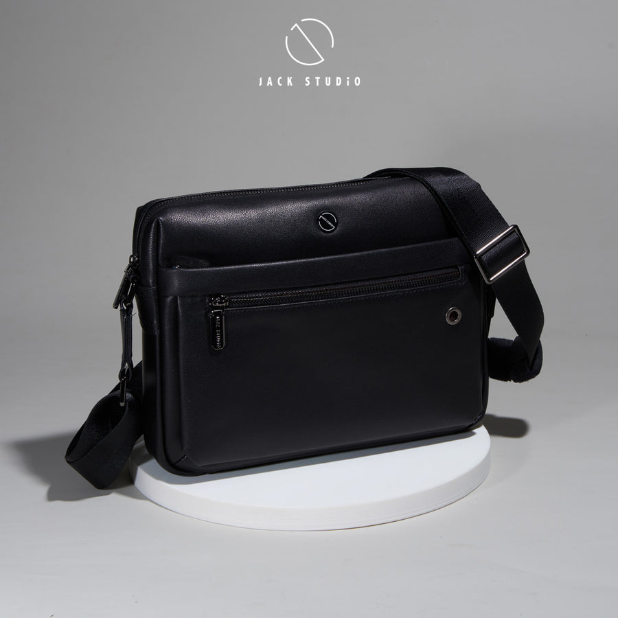 Jack Studio Genuine Cow Leather Casual Sling Crossbody Bag - BAB 30816