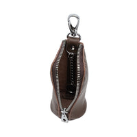 Leather Zipper Keychain Wallet – JK Collection thumbnail