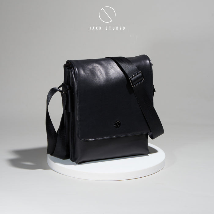 Jack Studio Genuine Cow Leather Bussiness Casual Sling Crossbody Bag - BAB 30815