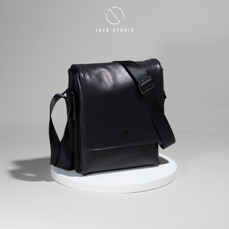Jack Studio Genuine Cow Leather Bussiness Casual Sling Crossbody Bag - BAB 30815
