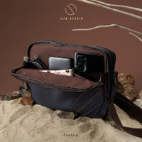 Jack Studio Unisex Genuine Leather Sling Bag Man Beg Lelaki - BAB 30503 thumbnail