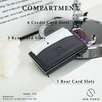 Leather Pop Up Card Holder – Classic Collection thumbnail