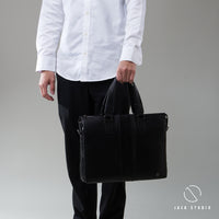 Jack Studio Genuine Cow Leather 2-Way Style Bussiness Casual Sling Bag - BAB 30819 thumbnail