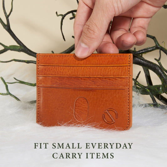 Jack Studio Full Grain Leather Small Card Holder - JWC 30860