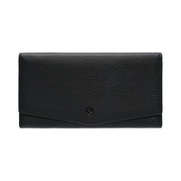 Jack Studio Full Grain Leather Women’s Trifold Long Wallet Purse with Snap Closure - JWB 40551 LT thumbnail