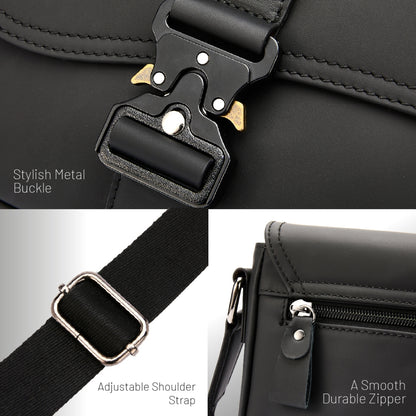 Jack Studio Beg Silang Harian Lelaki Kulit Asli Versatile Everyday Sling Crossbody Cow Leather Men’s Bag - BAI 50520 S