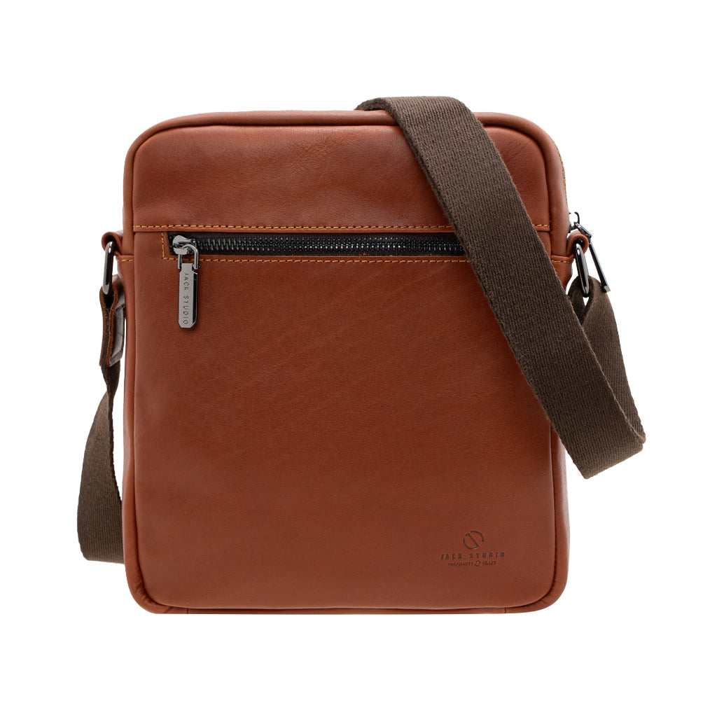 Jack Studio Genuine Cow Leather 2 Size Sling Crossbody Bag - BAC 40317/40318 - Jack Studio Marketing Sdn Bhd