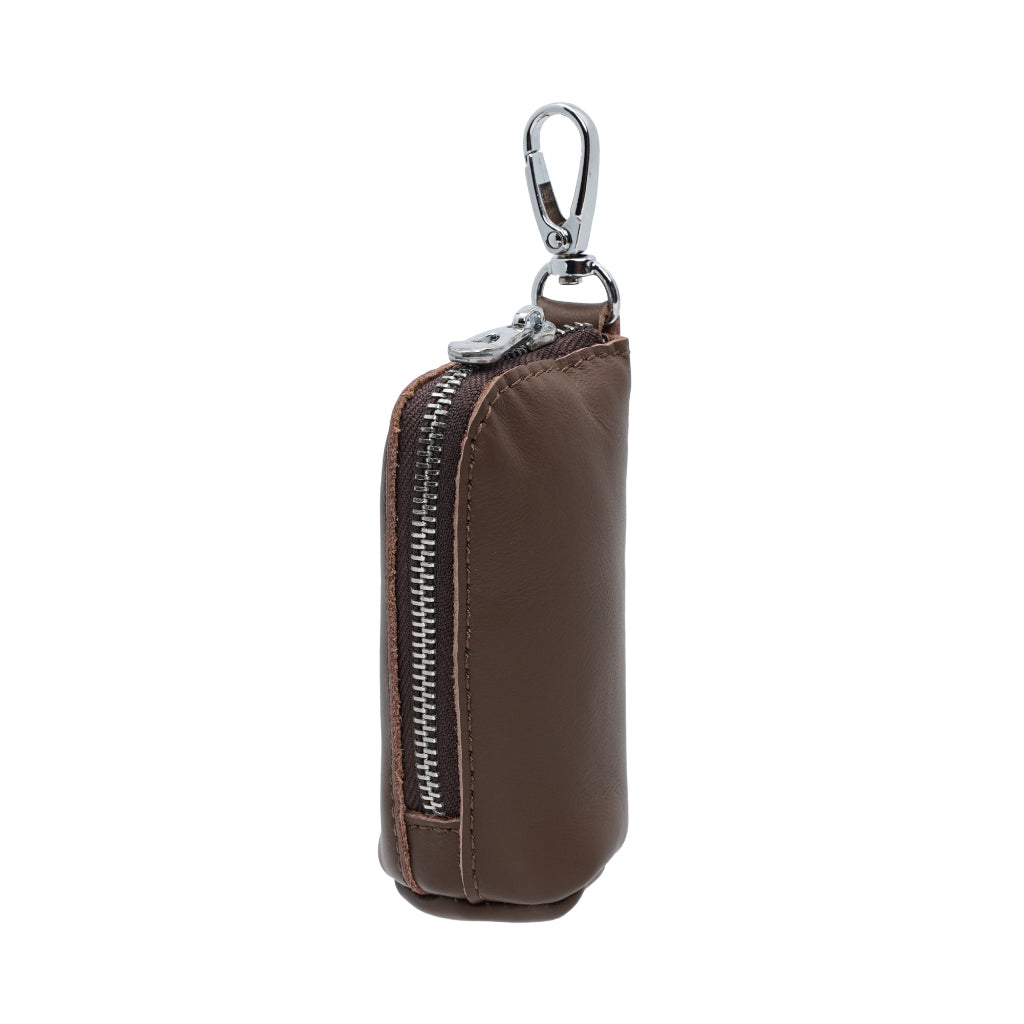 Jack Studio Genuine Cow Leather Zipper Closure Keychain Wallet - JK40154