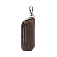 Leather Zipper Keychain Wallet – JK Collection thumbnail