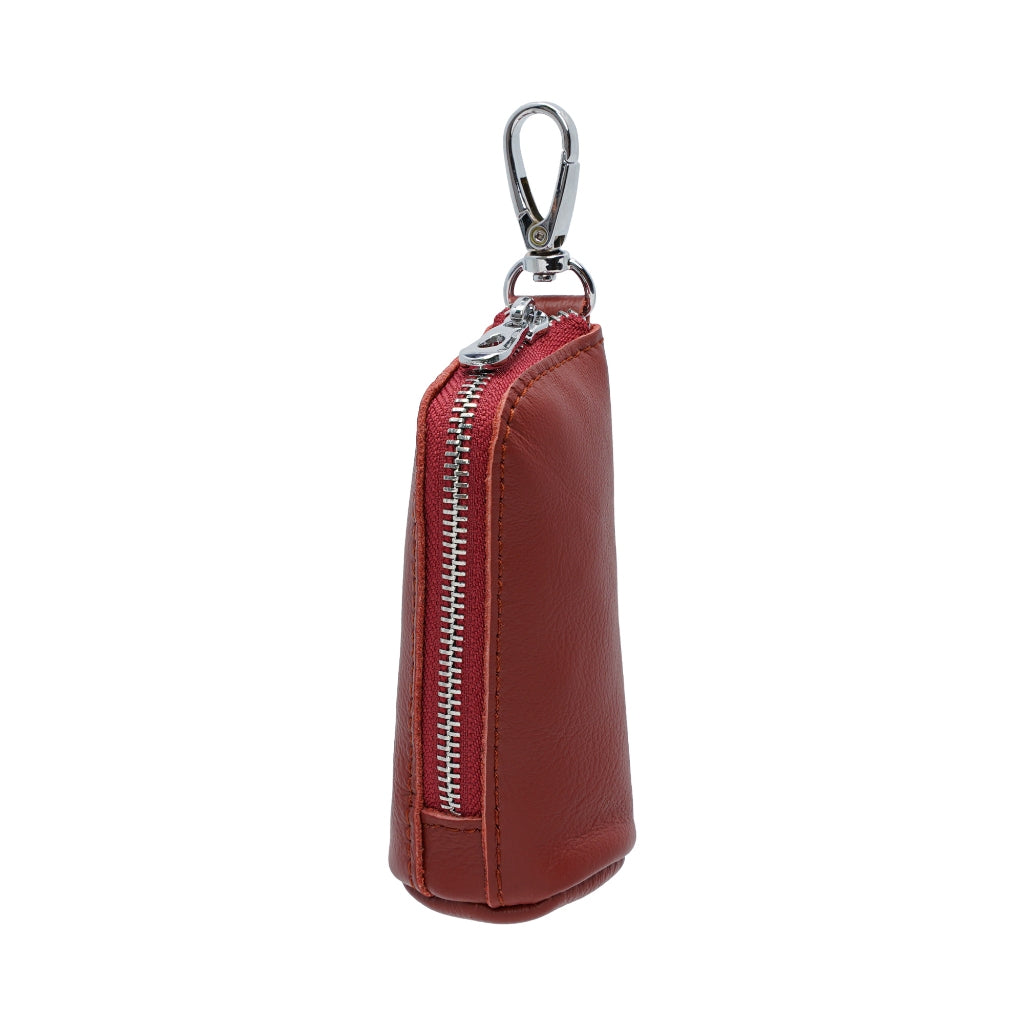 Jack Studio Genuine Cow Leather Zipper Closure Keychain Wallet - JK40154