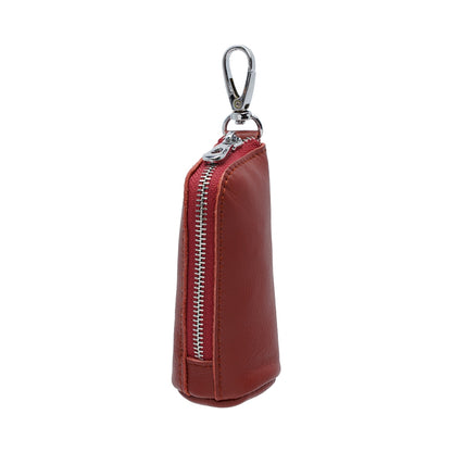 Jack Studio Genuine Cow Leather Zipper Closure Keychain Wallet - JK40154