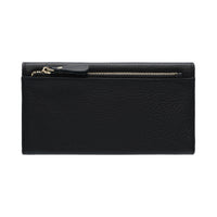 Jack Studio Full Grain Leather Women’s Trifold Long Wallet Purse with Snap Closure - JWB 40551 LT thumbnail