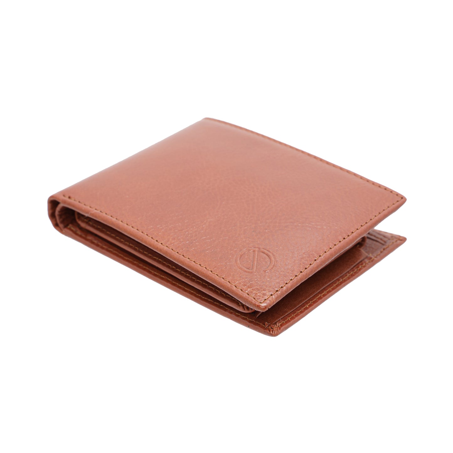 Jack Studio Vegetable Tanned Cow Leather Big Size Bifold Men’s Wallet with coin pocket - JWC 30862