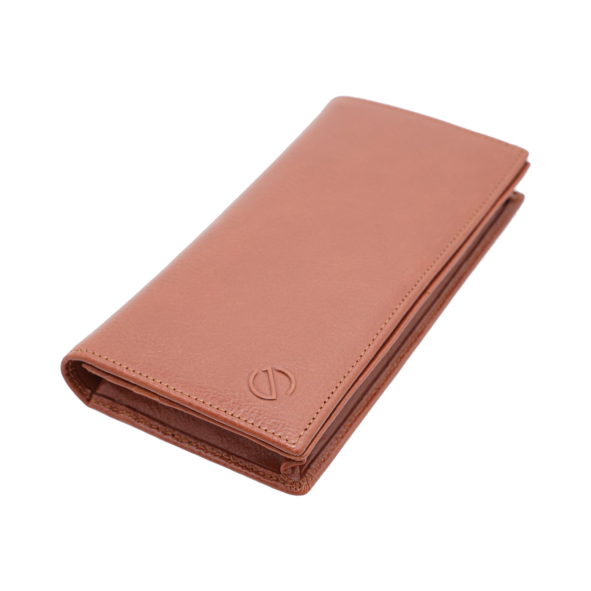 Jack Studio Vegetable Tanned Cow Leather Magnetic Closure Bifold Long Wallet - JWC 30863 - Jack Studio Marketing Sdn Bhd