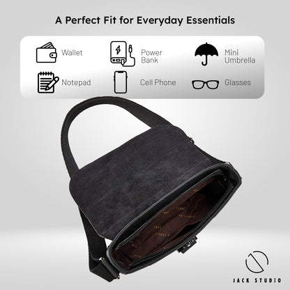 (TEST ONLY) Everyday Sling Crossbody Cow Leather Men's Bag
