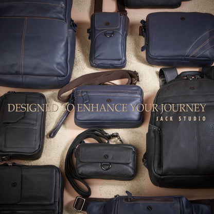 Jack Studio Genuine Leather Men Waist Chest Bag Beg Lelaki - BAB 30509