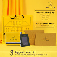 Leather Card Holder with ID Window – Lanyard Collection thumbnail