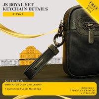 Leather Men’s Gift Set with Full Grain Wallet and Keychain – ROYAL Collection thumbnail