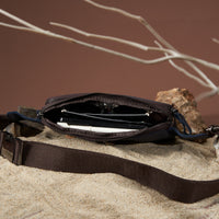 Jack Studio Genuine Leather Trendy Waist Chest Bag Beg Lelaki - BAB 30510 thumbnail