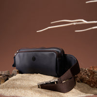 Jack Studio Genuine Leather Trendy Waist Chest Bag Beg Lelaki - BAB 30510 thumbnail