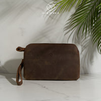 Jack Studio Full Grain Crazy Horse 2-Way Styling Clutch Bag For Men - BAC 30832 thumbnail