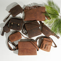 Jack Studio Full Grain Crazy Horse Leather Sling Crossbody Clutch Bag Man - BAC 30833 thumbnail