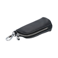 Leather Zipper Keychain Wallet – JK Collection thumbnail