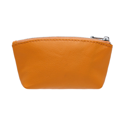 Jack Studio Genuine Cow Leather Coin Pouch Zip Wallet - JK40156