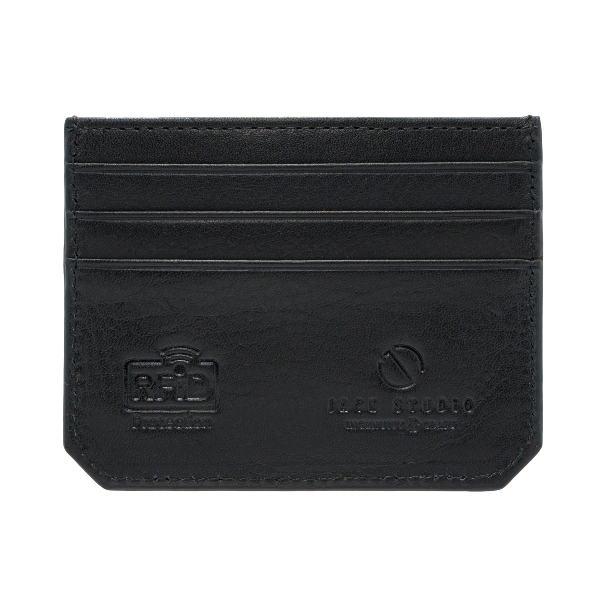 Jack Studio Full Grain Cow Leather Small Slim Card Holder - JWC 30860 - Jack Studio Marketing Sdn Bhd