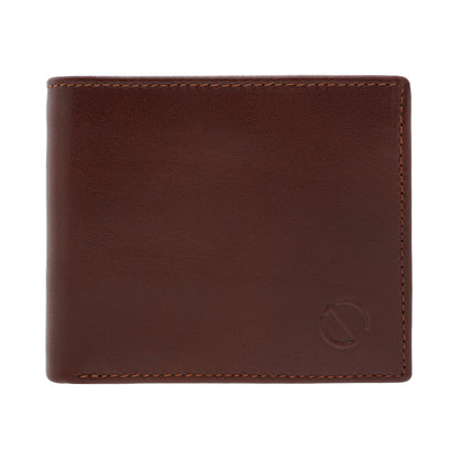 Jack Studio Vegetable Tanned Cow Leather Magnetic Closure Bifold Men’s Wallet with Money Clip - JWC 30861 - Jack Studio Marketing Sdn Bhd