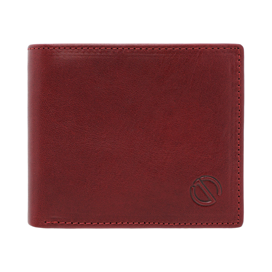 Veg Tan Leather Bi Fold Wallet with Money Clip – True Nature Collection