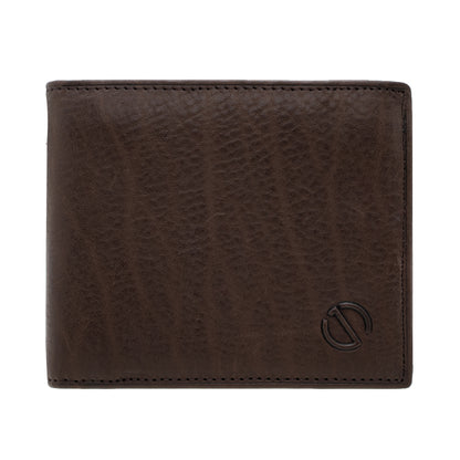 Jack Studio Vegetable Tanned Genuine Cow Leather Bifold Men’s Wallet with Coin Pocket - JWC 31051 - Jack Studio Marketing Sdn Bhd