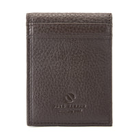 Jack Studio Full Grain Leather Arvó Magcard Bi- fold Card Holder Pemegang Kad Nipis- JWC 51054 C thumbnail