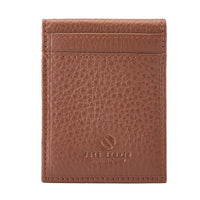 Jack Studio Full Grain Leather Arvó Magcard Bi- fold Card Holder Pemegang Kad Nipis- JWC 51054 C thumbnail