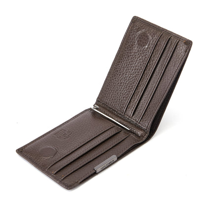 (TEST ONLY) Jack Studio Full Grain Leather Moro Deluxe Luxe Bi-fold Money Clip Wallet-JWC 51056