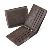 Jack Studio Full Grain Leather Moró Deluxe Luxe Bi-fold Money Clip Wallet Dompet Klip Duit Lelaki- JWC 51055/ 51056 M thumbnail