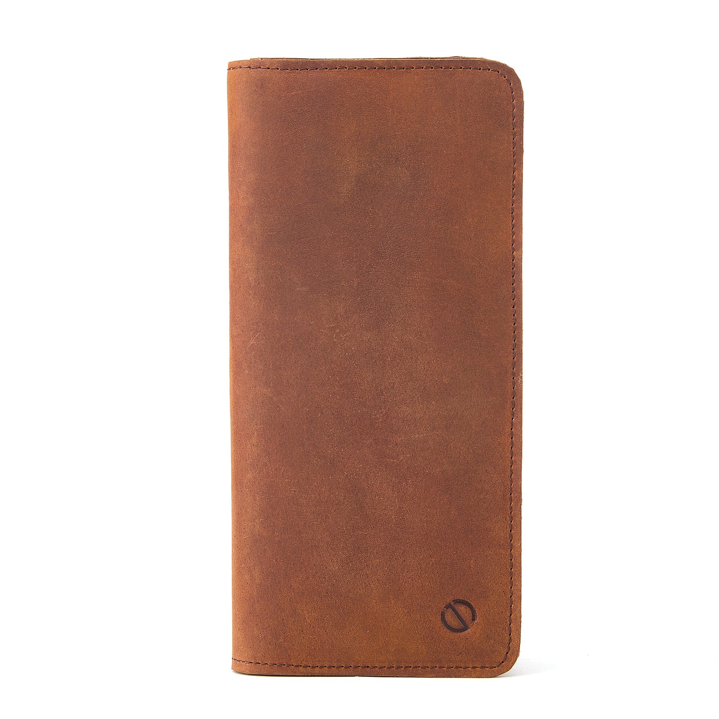 Jack Studio Full Grain Leather Crazy Horse Brencó Vertical Long Bi-fold Wallet Dompet Panjang Lelaki Vintage - JWC 50952