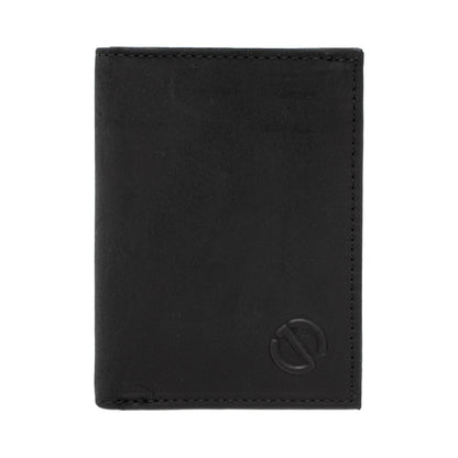 Jack Studio Full Grain Crazy Horse Leather Small Vertical Wallet Multifunction Card Holder - JWD 20856