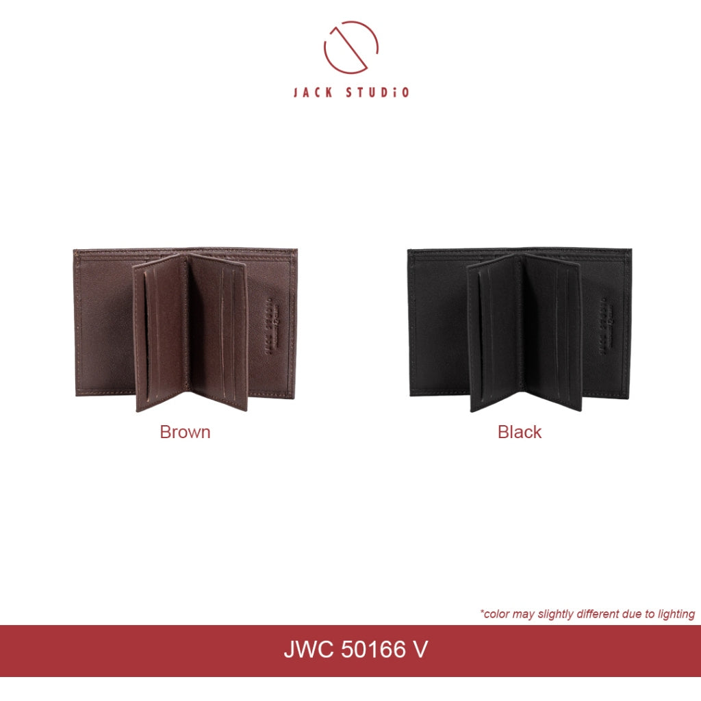 Jack Studio Genuine Leather 3 Different Size Card Holder Slim Style for Men Dompet Lelaki- JWC 50166/ 50167/ 50168 V