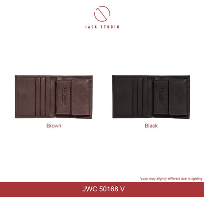 Jack Studio Genuine Leather 3 Different Size Card Holder Slim Style for Men Dompet Lelaki- JWC 50166/ 50167/ 50168 V