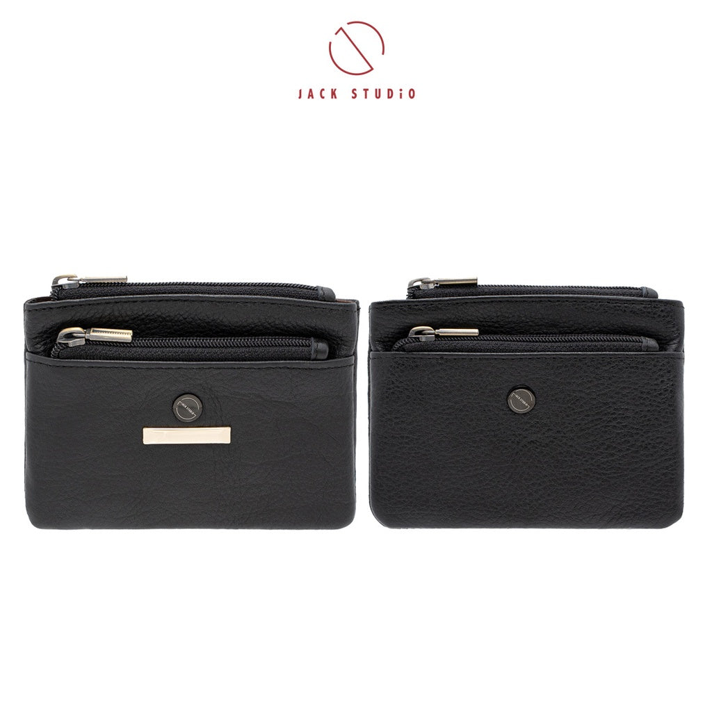 Jack Studio Selene Leather Ladies Card Holder Small Wallet