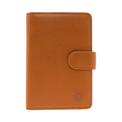 Jack Studio Vegetable Tanned Genuine Cow Leather Passport Cover with Card Slot - JWC 31055