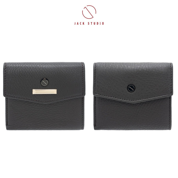 Leather Small Trifold Wallet – Queenie Collection