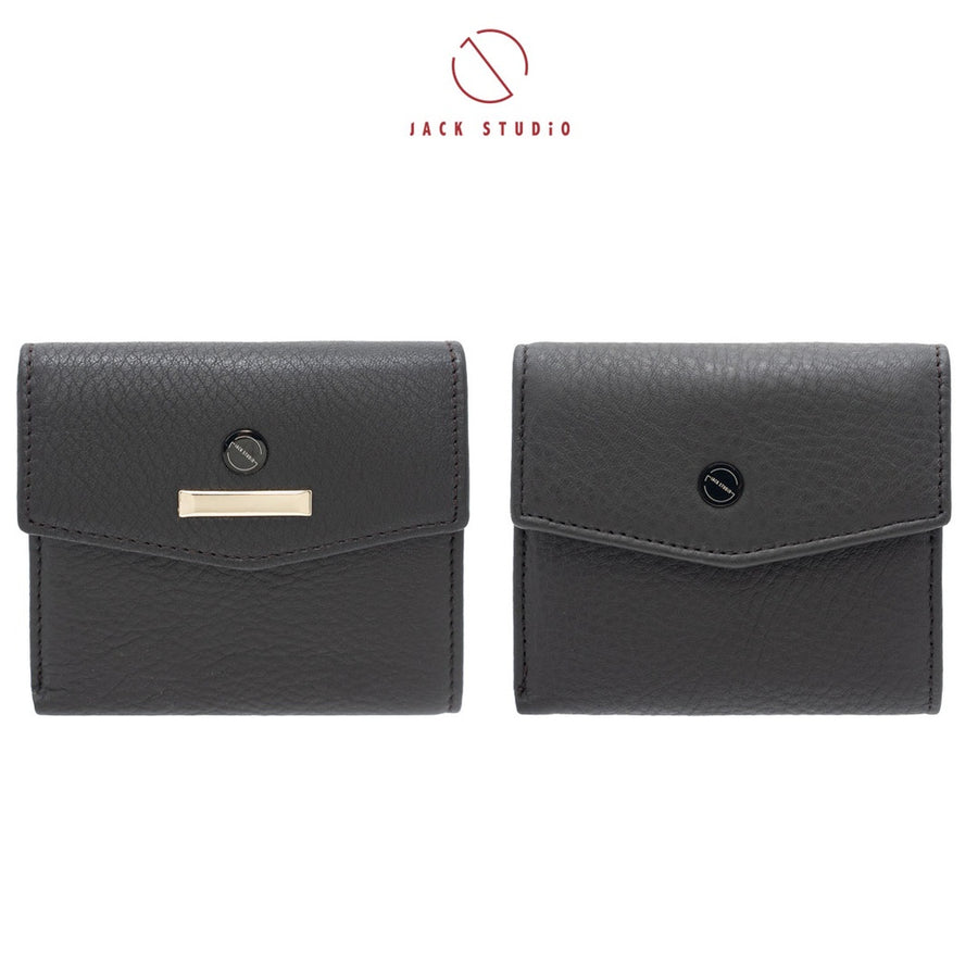 Leather Small Trifold Wallet – Queenie Collection
