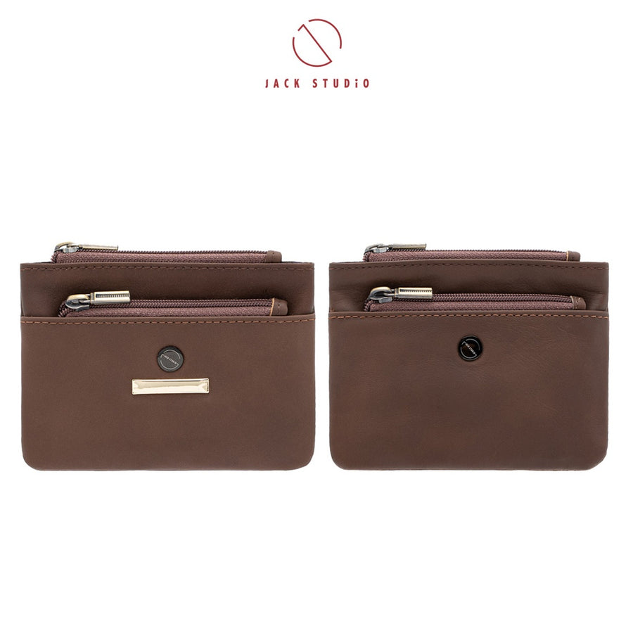 Jack Studio Selene Full Grain Leather Ladies Card Holder Small Wallet Purse Woman - JWB 30152