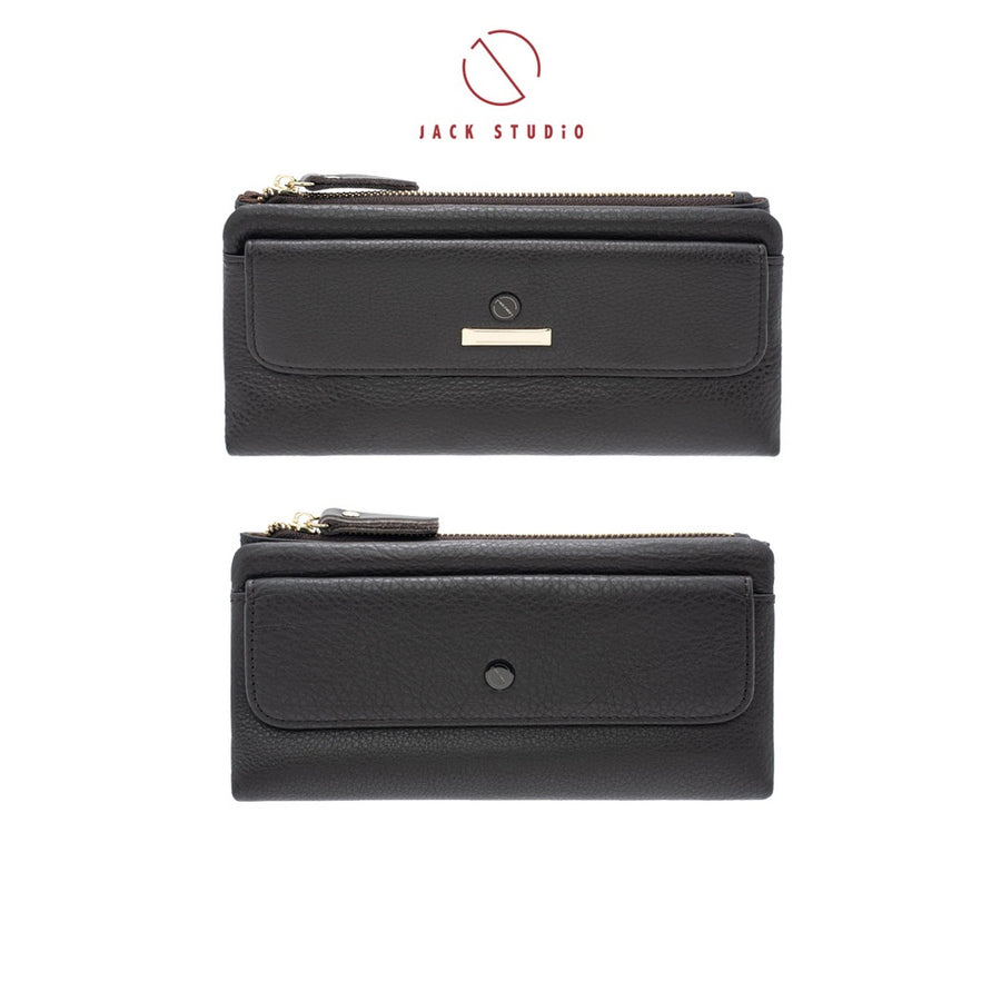 Jack Studio Belle Leather Bifold Zipper Long Ladies Women Wallet Purse - JWB 21073