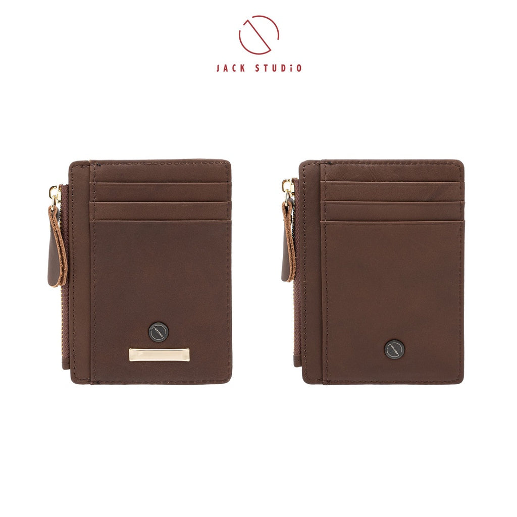 Jack Studio Natasha Leather Ladies Card Holder Mini Wallet