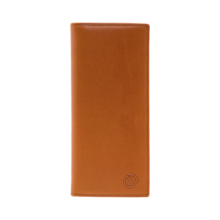 Jack Studio Vegetable Tanned Cow Leather RFID Protection Bi-Fold Long Wallet - JWC 31053