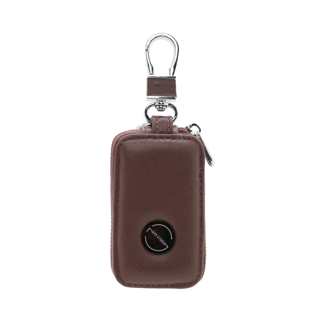 Jack Studio Genuine Cow Leather Car Key Holder Keychain - JK 40151/ 40152/ 40153