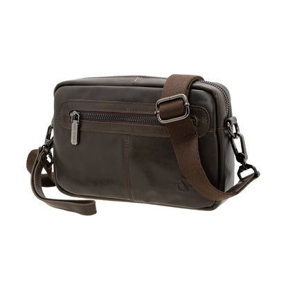 Jack Studio Genuine Cow Leather 2 Way Styling Sling Crossbody Clutch Bag - BAC 40127 - Jack Studio Marketing Sdn Bhd